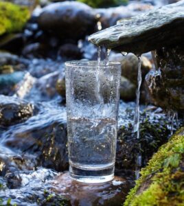 Glass of water